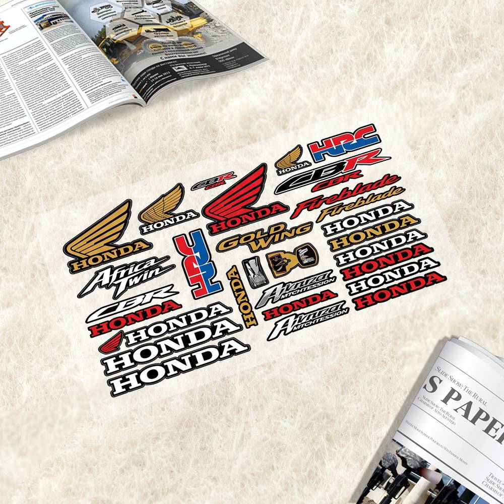 WGLRK1 Honda -a Decal Set High Quality Printed and Cut Stickers Motorcycle Sticker wlfx8