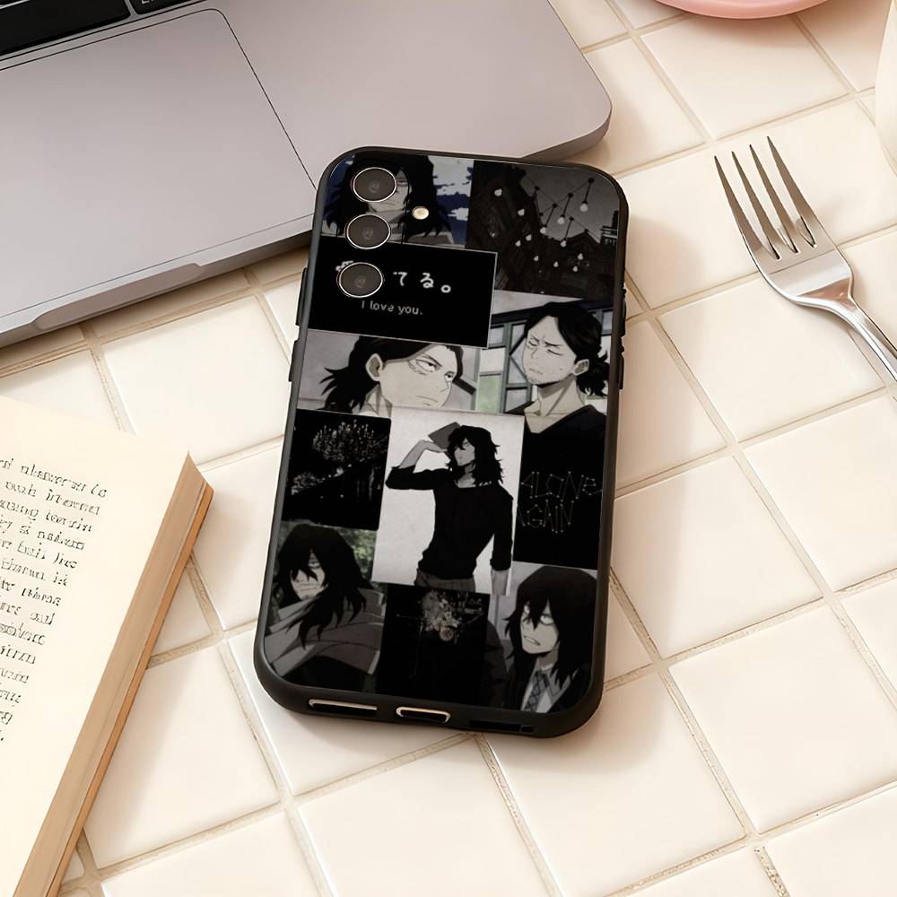 Eraser Head Shota Aizawa My Hero For Samsung Galaxy S23 S24 S25 Ultra S22 Plus S21 Black Soft Case Waterproof Soft Case