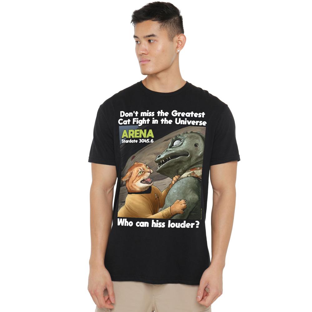 Star Trek Mens Cat Fight T-Shirt