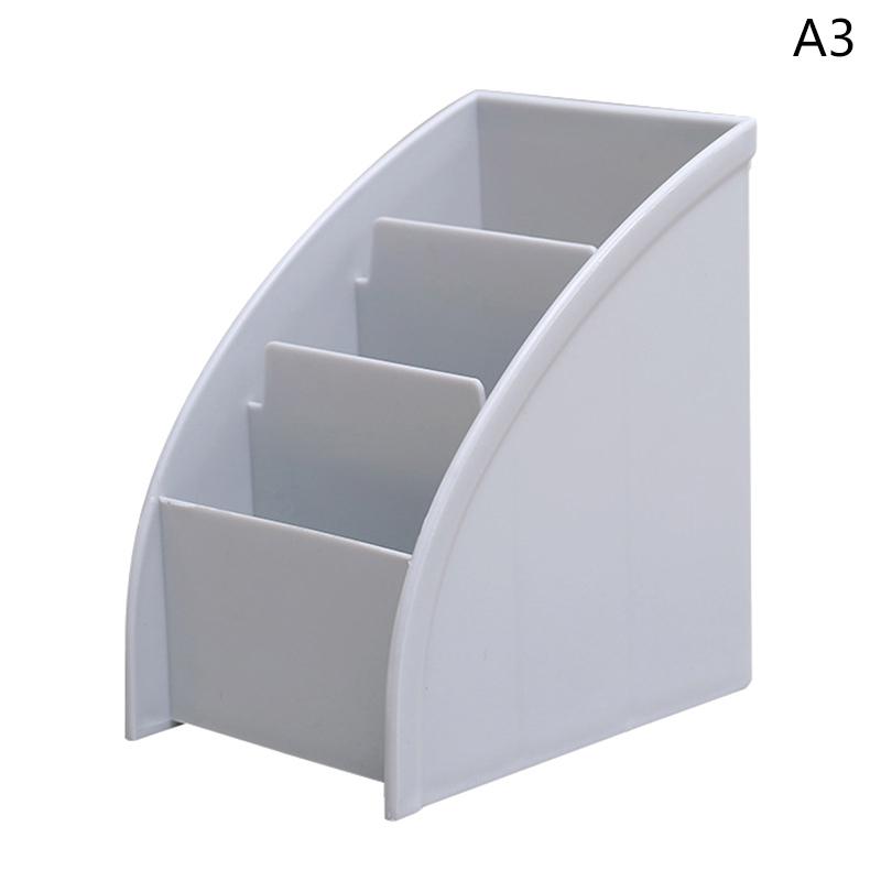 Пластиковый держатель для пульта дистанционного управления телевизором, подставка для мобильного телефона, моющиеся ящики для хранения в домашнем офисе, настольный чехол для хранения