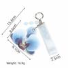 Mode Simulation Blume Orchidee Lilie Schlüsselanhänger Rucksack Dekoration Bunter Simulation Blume Schlüsselring Geschenke Blume Tasche Anhänger