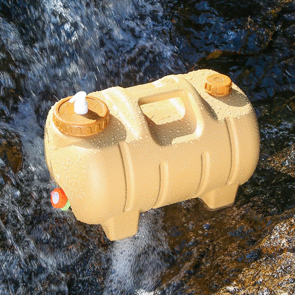 Electric Water Pump Adapter Camping Water Tank Cover Portable Water Dispenser Adapter for Outdoor Water Tank