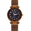 Watch Women'S Luminous Digital Starry Sky Surface Magnet Quartz Casual Women'S Watch