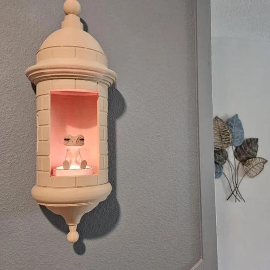 Puerto Rican Wall Lamp Warm Ambient Lighting Easy to Install Indoor Outdoor Decorative LED Lamp Handmade Home Decor