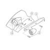 Harley-Davidson Genuine Detachable Docking Hardware Kit for Sportster 2004-Up, OEM 53529-04