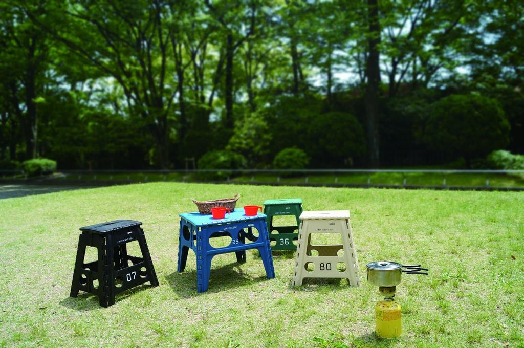 SLOWER SLW 007 Klapptisch Schwarz, Kapelle,