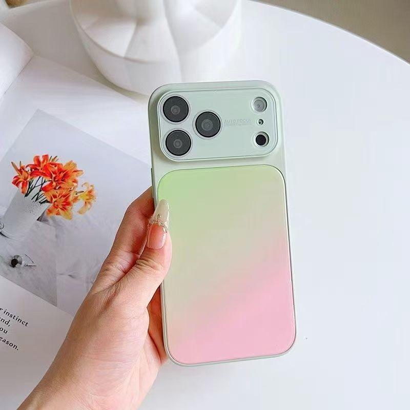 Applicable to Apple 11promax mobile phone case gradual change glass 11Pro ultra-thin anti-drop 11 with its own lens film 11/11