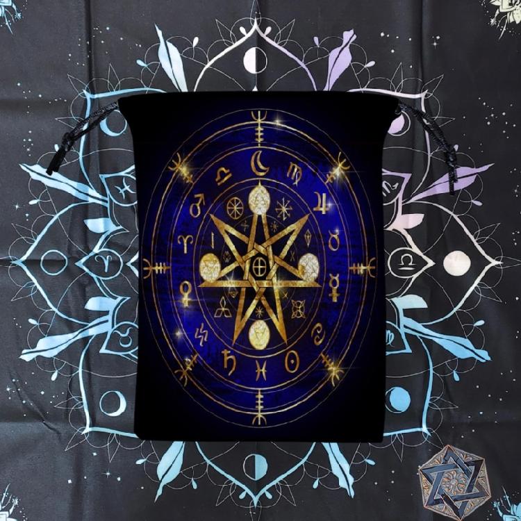 Divinations Tarots Bag Board Game Mini Jewelry Packagings Storage Pouch Gift Bag