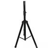 1.8M Portable Folding Tripod Speaker Stand with Tray