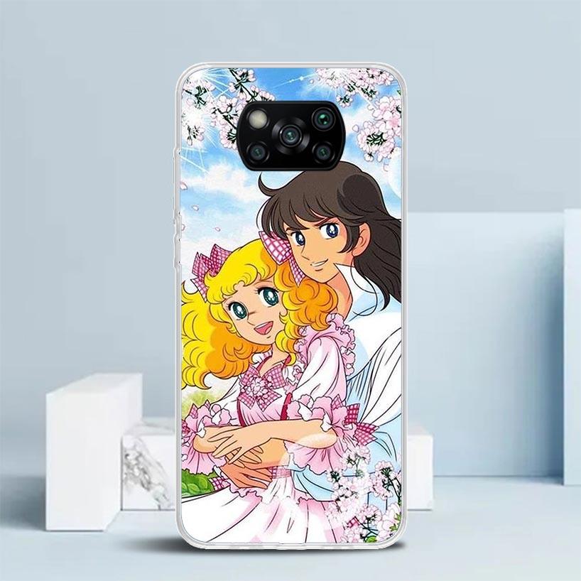 

Candy 90s Anime Phone Case For Xiaomi Poco F7 Ultra X5 X6 X7 Pro M7 Redmi 15C 15 13C 13 12C 12 10C 10 10A 9 9C 9A 9T Cover Poco Redmi 9