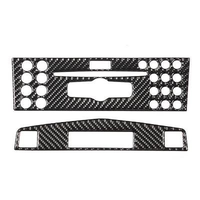 Carbon Fiber Middenconsole Navigatiepaneel Sierlijst Geschikt voor Mercedes Benz C-Klasse W204 20052012
