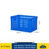 Large Rectangular Thick Plastic Basket for Vegetables and Fruits