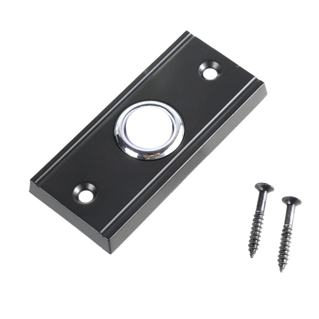 Brass Doorbell Switch Illuminated Push Button Wall Mounted Doorbell Button for Home Decors & Electrical Installations