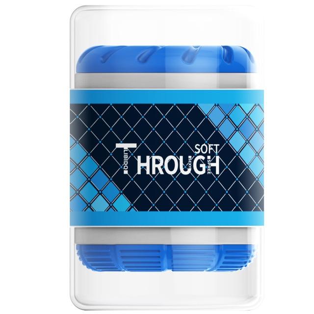 Lila Grün Blau Silikon Masturbator Stroker Hülle Masturbation Masturbatoren