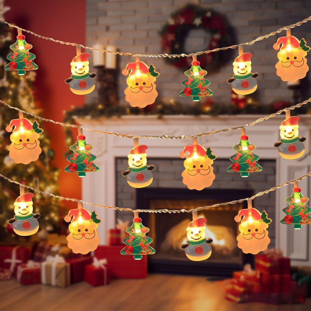 Christmas Light String Christmas Tree Arrangement Atmosphere Lights Decorative Lights Colorful Lights