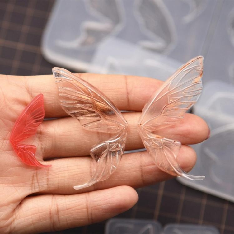Butterfly Ear Silicone Mold DIY Handmade Pottery Doll Molds Exploy Casting Molds