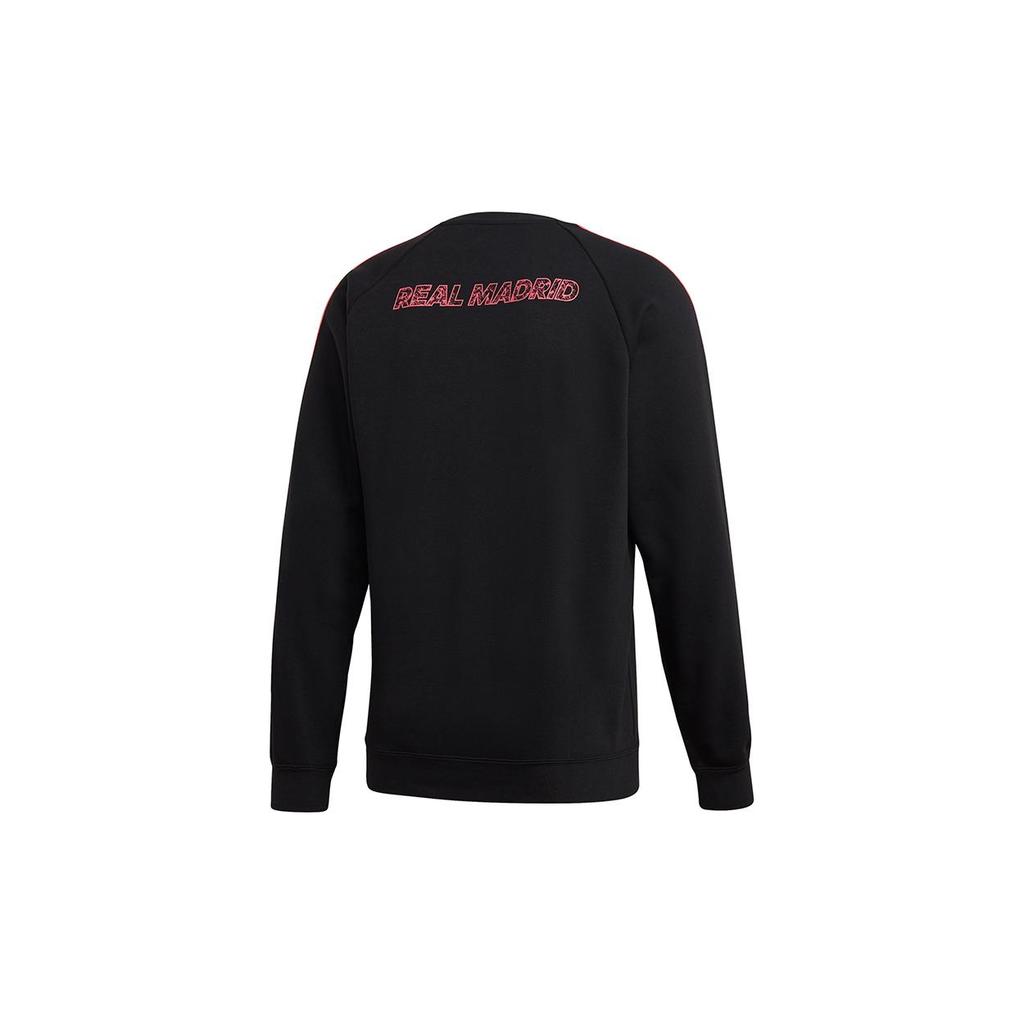 Adidas Sweatshirts Men's Black Crew Neck Moderate Regular GH9997