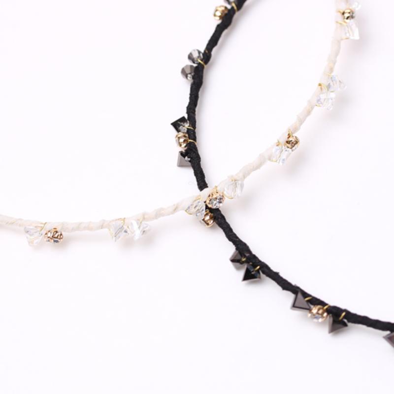 

Дана Бертон Люси Яркая Повязка для Волос Black