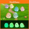 Adorable Glow In The Dark Mini Dinosaur Figurines Resin Plastic Garden Decor