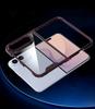 Acrylic Transparent Fold Phone Case For iPhone Duo Ultra Thin Clear Shockproof Hinge Protection Hard Back Cover For iPhone Duo