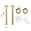Bathroom Bolts Tank Fasteners Toilet Cover Screws Hassle-free Setup