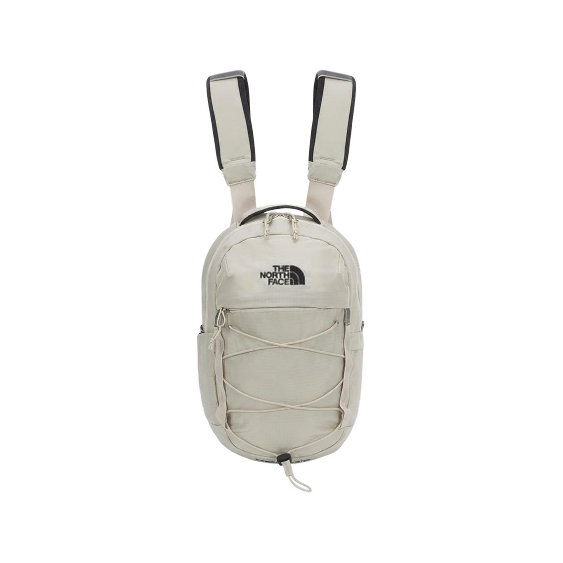 

The North Face Simple Versatile Logo Embroidered Nylon Mini Backpack Men backpack Beige NM2DS07D Beige