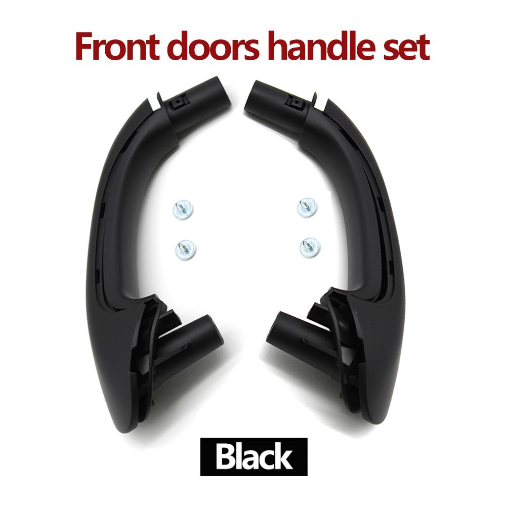 2pcs/4pcs Car Front Left Right Interior Door Pull Handle Set Replacement For Mercedes Benz W203 C Class Sedan 2000-2007