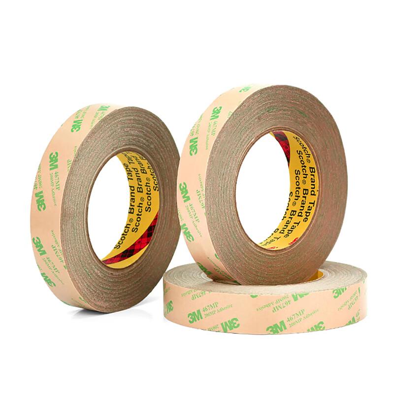3M 467MP Transparent Double-Sided Adhesive Tape, 0.05mm Thick