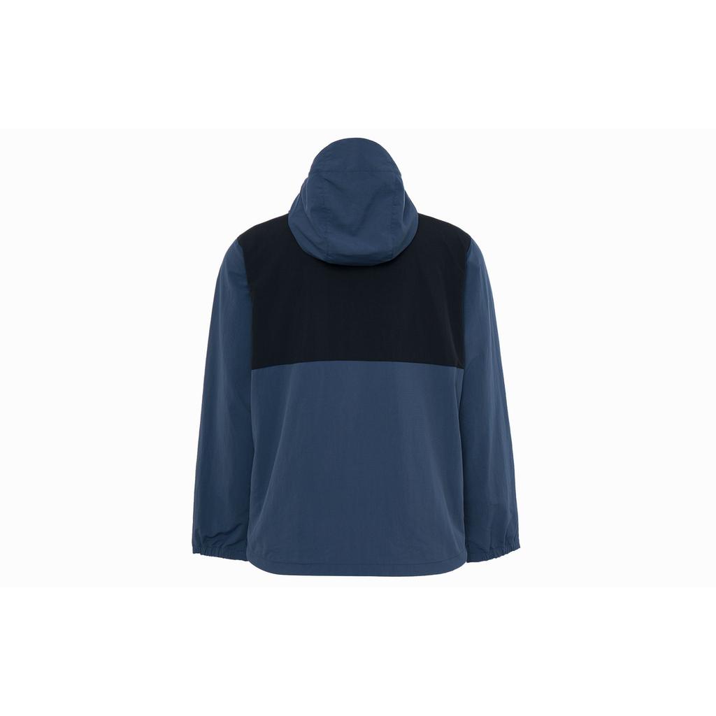Columbia Color Block Spliced Hooded Casual Jacket Men Jackets Navy-Blue XE3394-466