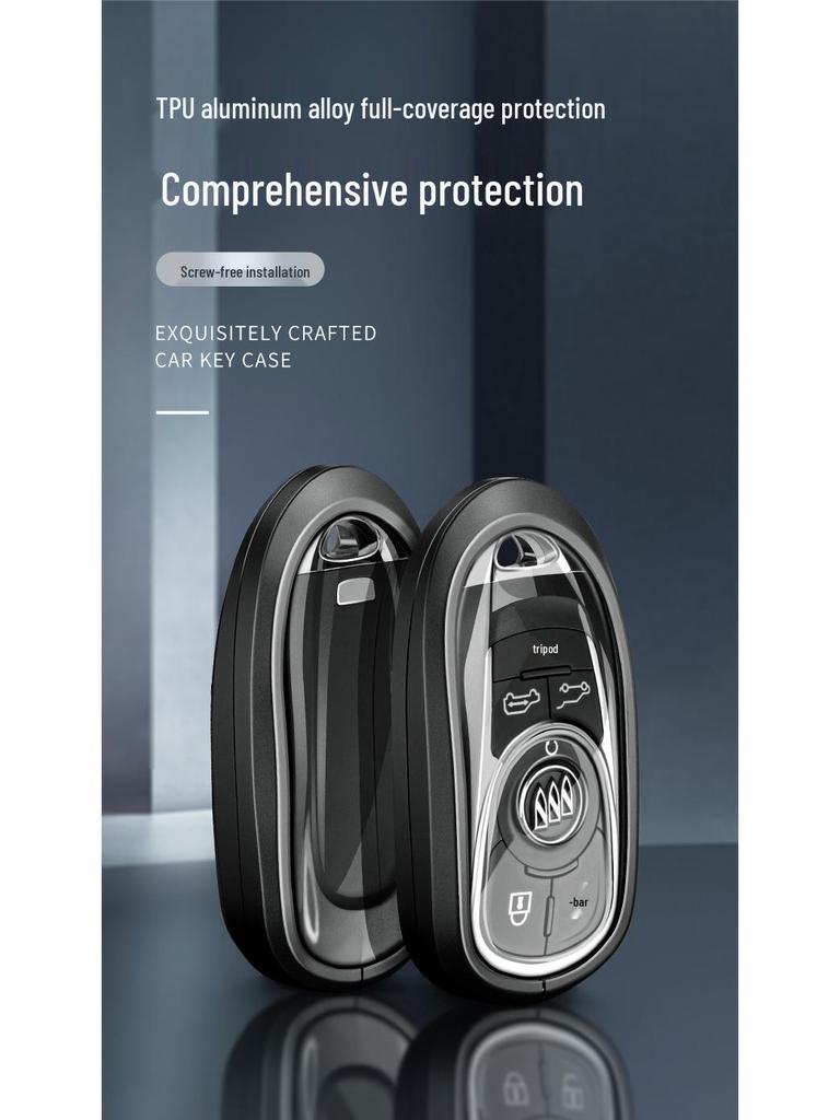 2022 Buick Key Cover for GL8, Envision, E YueS, LaCrosse, and Ankeqi Models – Car Key Shell Case