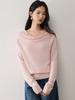 Cashmere Loose Neck Sweater - Women's Autumn/Winter 2026 Knit, Versatile & Slimming Solid Color