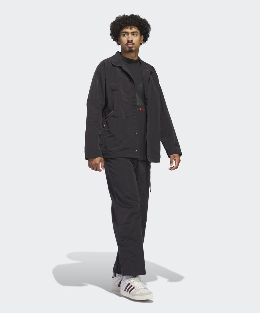 adidas Basketball Coach Jacket - Black / Iw5641