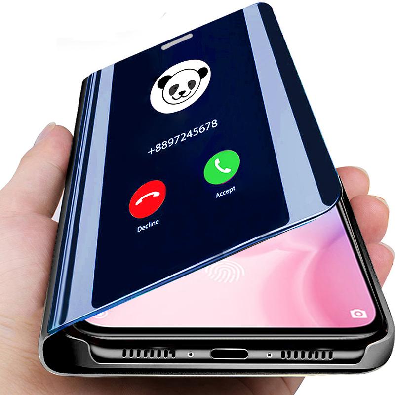 Shockproof Case For Huawei Honor 400 Lite ABR-NX1 Luxury Smart Mirror Flip Cover For Honor 400Lite ABR-N31C1 5G Fundas On Cover