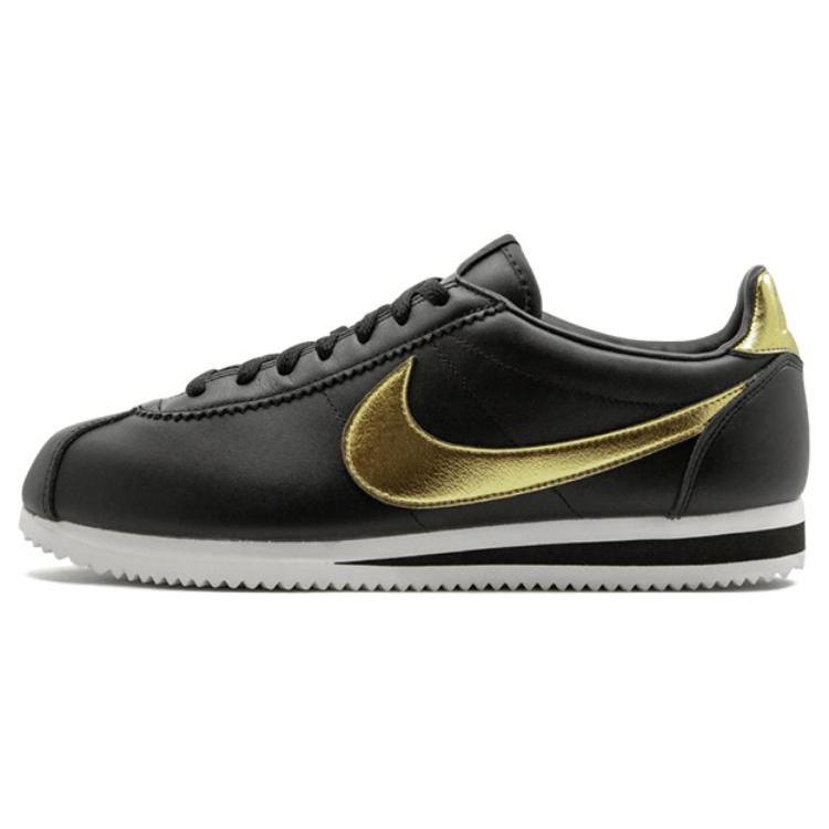 Nike Classic Cortez Black Metallic Gold