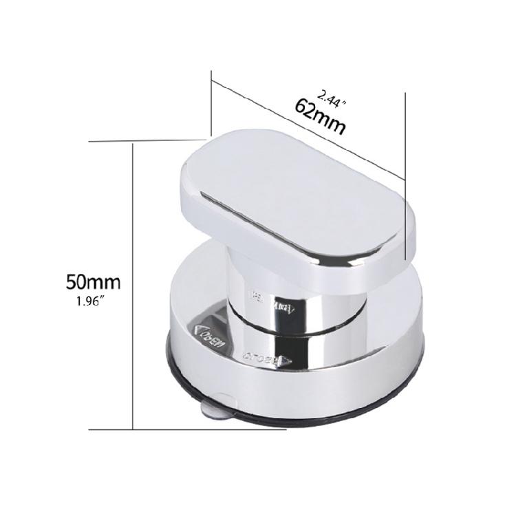 Powerful Suction Cup Glass Mirror Handles Wall Armrest Bathtub Shower Handle