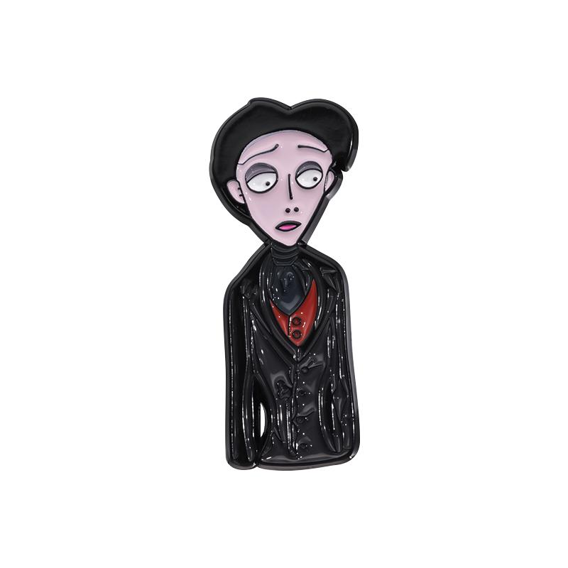 Anime Character Enamel Pins Cartoon Movie Figure Cute Brooches Hat Lapel Badge On Backpack Accessories Jewelry Friends Gifts