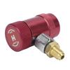 Klimaanlagenkupplung Messing A C Schnellverbinder für Anhänger Wohnmobile Automobile Nutzfahrzeuge Rot