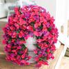 Realistic Faux Bougainvillea UV Resistant Fake Silk Artificial Flowers Plant Summer Decoration Long Trailing Bougainvillea Vines