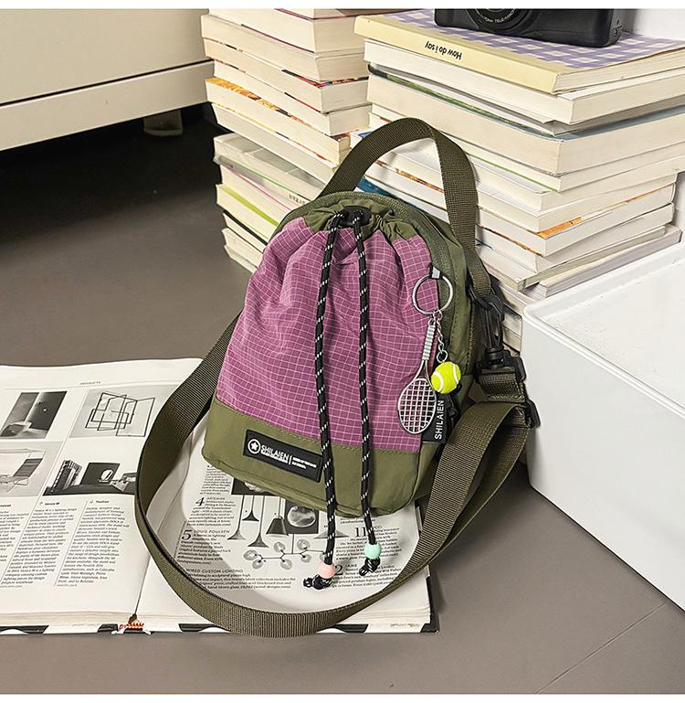 Crossbody Multi-functional Water Bottle Bag with Drawstring, A Lightweight Backpack for Outdoor Sports and Outings