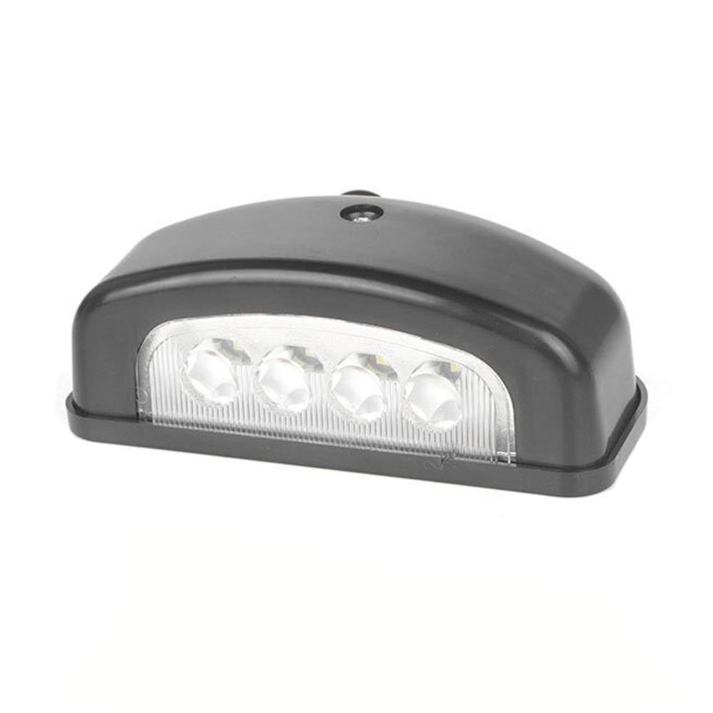 

12-24В Лампа номерного знака Белая лампа Габаритный огонь Задний фонарь Подсветка заднего номерного знака Грузовик чёрный