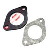 Carb Intake Adapter Manifold Pipe Flange + Gasket For Mikuni VM24 Keihin PE24 26 28 OKO Carburetor Pit Dirt Bike Motorcycle