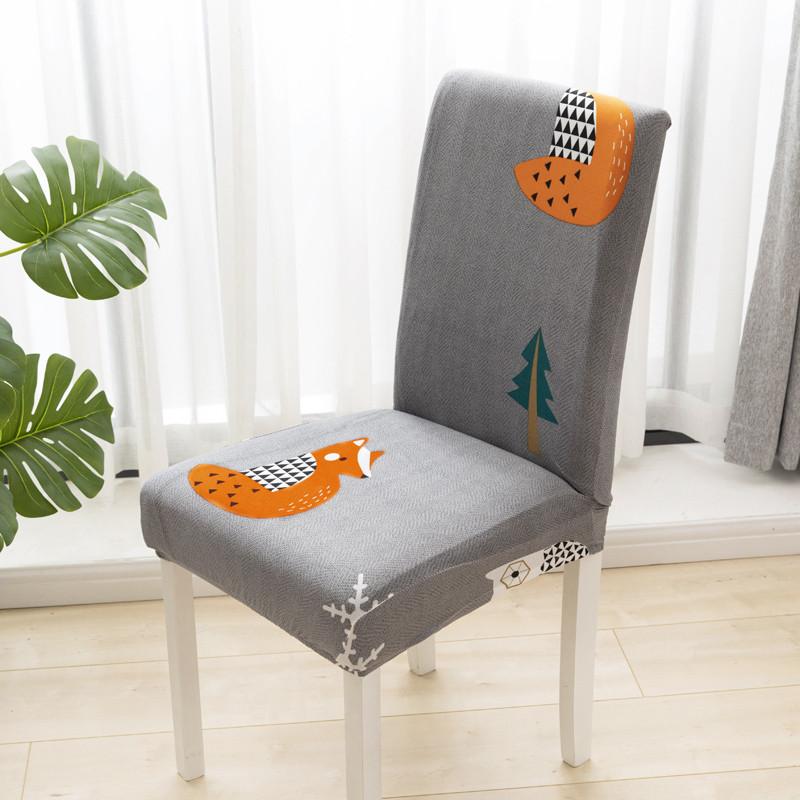Moderne elastische Stuhlhusse Stretch Stuhlbezug Sitzhussen Stuhlschutz Hotel Bankett Housse De Chaise Home Dekoration