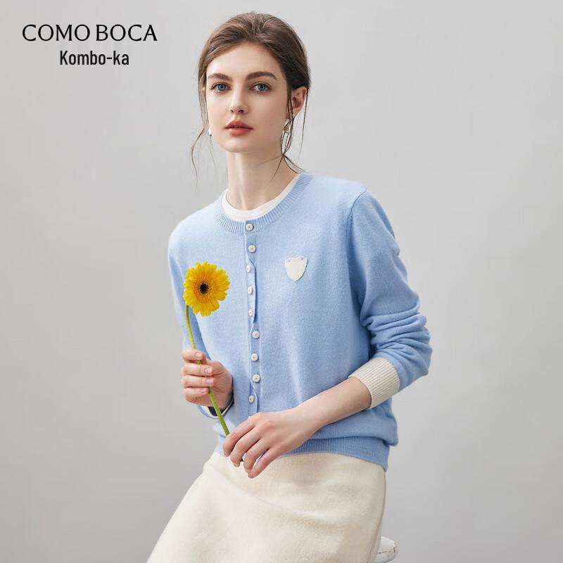 

Женский кардиган из чистого кашемира с круглым вырезом, осень-зима 2025 L