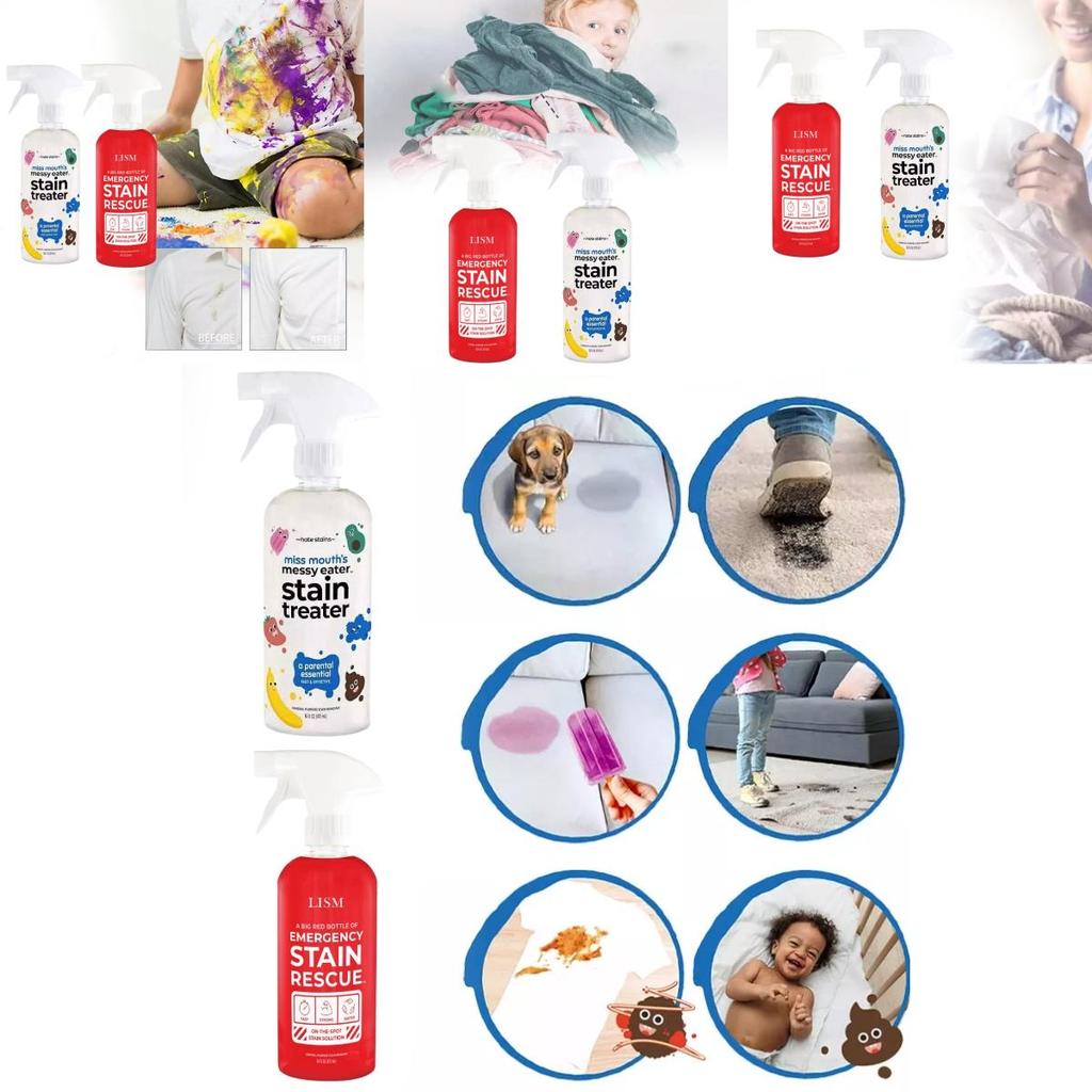 Versatile Stain Treatment Spray 300ml And 473ml For Everyday Home Stain Removal