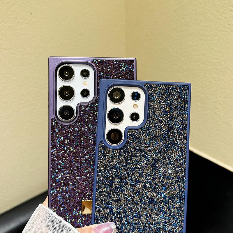 Luxe Bling Strass Diamant Hoesje Voor Samsung S26 S25 S24 S23 Ultra Plus Sparkle Glitter Schokbestendige Cover Voor Vrouwen Meisjes