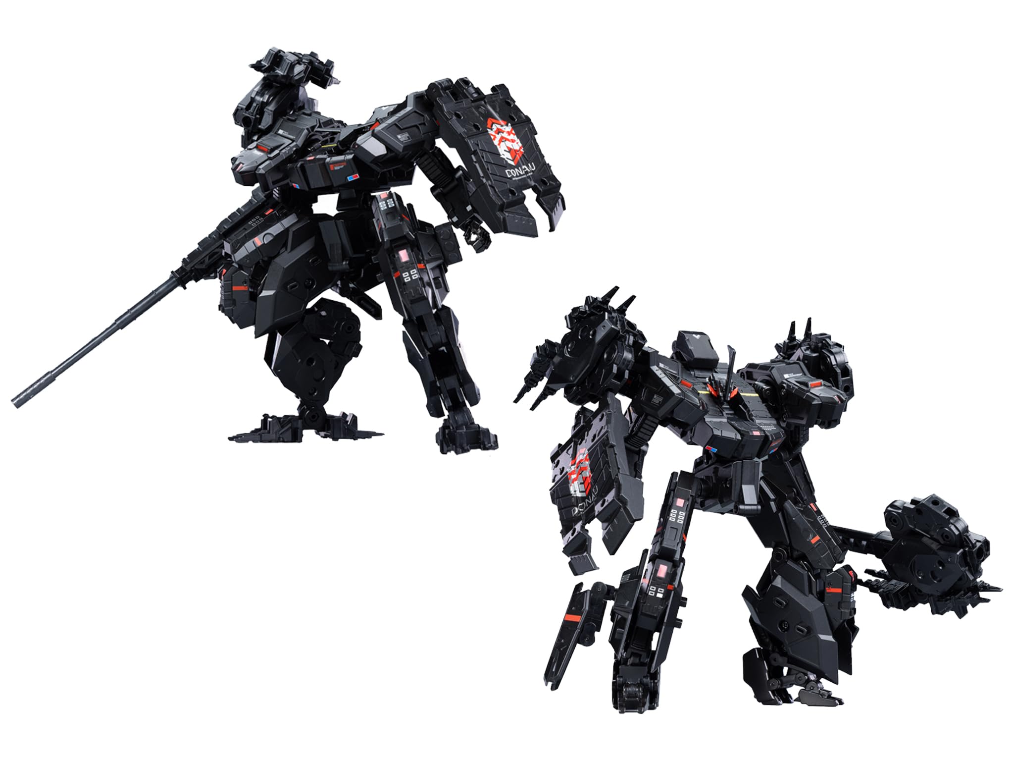 

BIGFIREBIRD BUILD Tiger Hunt TYPE ALPHA Smokey Tiger Power Black Cat PVC alloy painted movable figure Bird Binary [Gun & 2-piece set] &