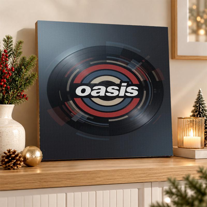 Oasis Diamond Painting Kit 5D Full Drill DIY Diamond Mosaic Wall Art Home Decor
