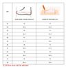 Girls' Fashion Rainbow Color Sandals Kids Sweet Princess Shoes for Summer Vacation Children's Soft Sole Beach Shoes PVC Material