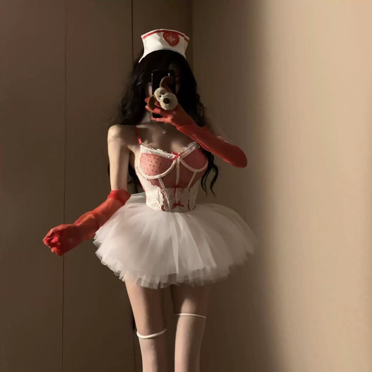 

Coplay sexy cosplay night line fairy dress demon angel ballet little dance dress girl One size fits all
