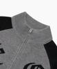 KKEEE Racing Ke Oversized Knit Zip-Up [Black]